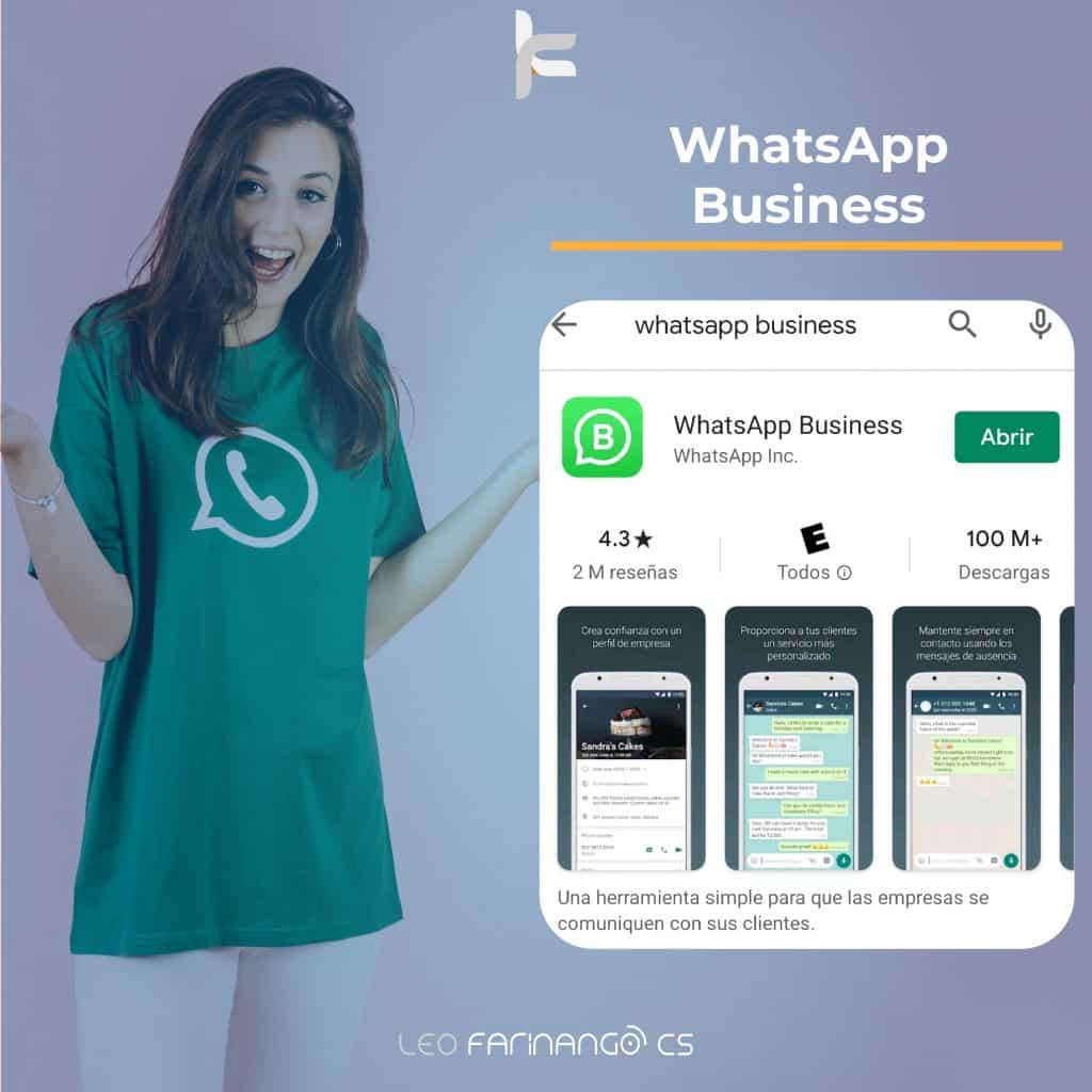 WhatsApp-Business-APP-WhatsApp-para-negocios-Leo-Farinango-CS-Community-Manager-Quito